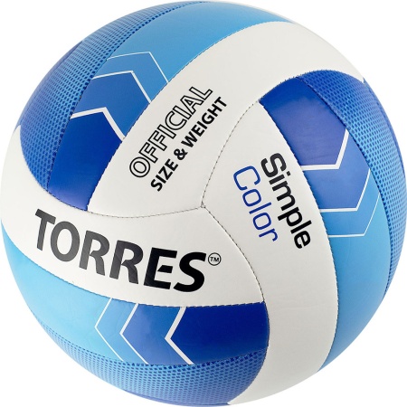 Купить Мяч волейбольный Torres Simple Color любительский р.5 в Щёкине 